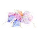 10 x18*13cm Xmas Chiffon Yarn Drawstring Bag Jewelry Gift Bags Pouch Wedding MO