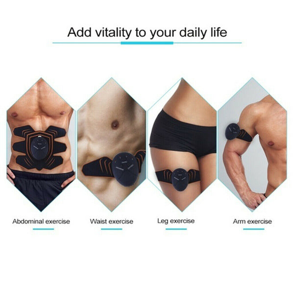 Hip Trainer Lifter Muscle ABS Stimulator Massager Muscle Body AB Toner Belt