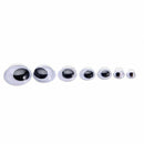 700pcs Sew-on Wiggly Wobbly Googly Eyes Scrapbooking Crafts 4-12mm