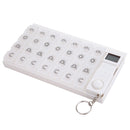 7days Digital Alarm Timer Pills Storage Box Tablet Medication Medicine Reminder