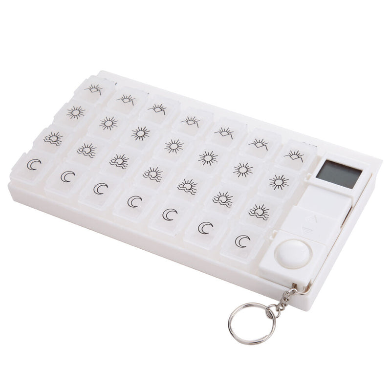 7days Digital Alarm Timer Pills Storage Box Tablet Medication Medicine Reminder