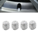 4x Diamond Bling Car Truck Bike Wheel Tire Air Valve Stem Cap Decor Accessories