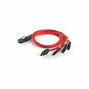 Mini SAS mSAS 36Pin SFF-8087 to 4 SATA 7pin Splitter Cable for HDD Hard Dri B6Z1