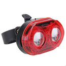 LED Lights for Bikes Helmet Quick Release Mounts Front & Back Tail Lamp