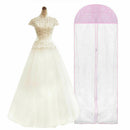 Bridal Wedding Dress Gown Garment Dustproof Storage Evening Protector Bag B W6D7