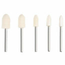 1/8-inch Shank Wool Felt Mandrel Mounted Grinding Polishing Tool 100 in 1 S J8N3