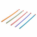 5Pcs Colorful Magic Bendy Flexible Soft Pencil With Eraser For Kids Writing K2Q3