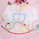 Baby Children Long Sleeve Feeding Bib Art Painting Waterproof Smock Craft ITL
