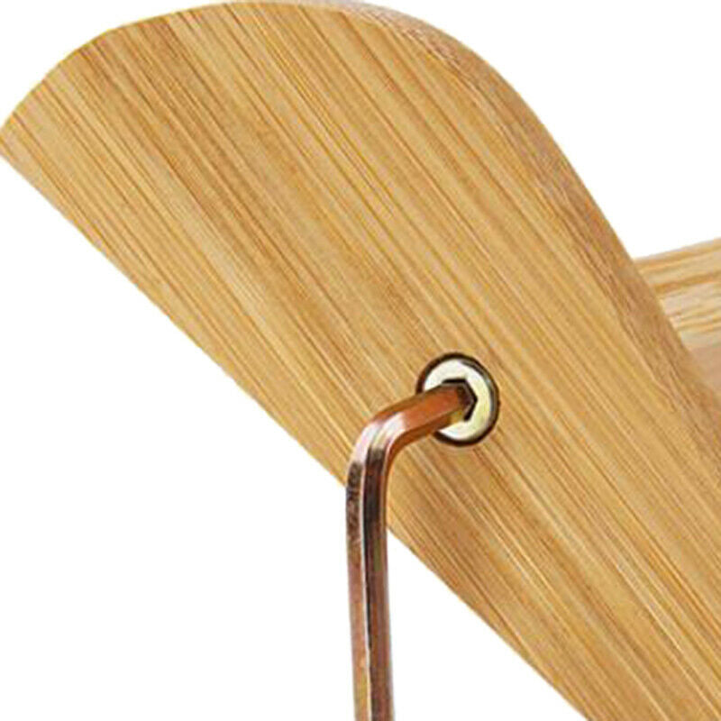 Simple Wooden Notebook Stand Office Accessories Adjustable Bracket Creative