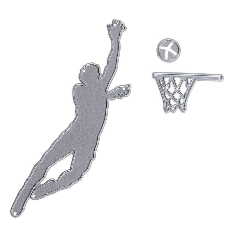1 Set Basketball Cutting Dies Stencil for Scrapbook Album Paper Embossing