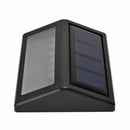 6 LED Solar Powered Wall Light Outdoor Garden Wall Fence Pathway Security Lamp