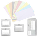 4pcs Envelope Addressing Handwriting Calligraphy Guide Stencil Templates