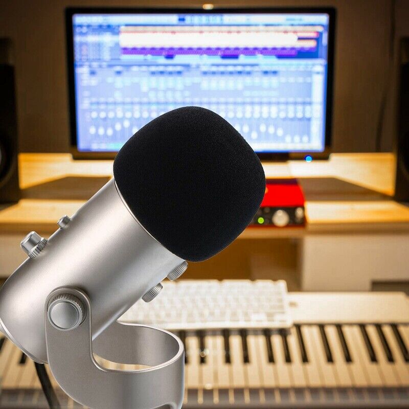 Mic Cover Sponge Microphone Windscreen For Blue Yeti, Yeti Pro Condenser Mi