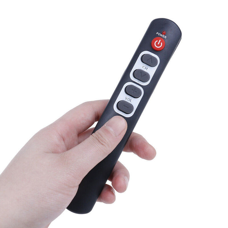 6 Key Learning Copy Infrared IR Remote Control for TV HIFI Amplifier top box FT