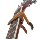 Guitar Capo Key Clamp with 2pcs Picks Plectrum for Acoustic Electric Guitar