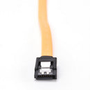 2PCS Dual-chip SATA Data Cable Hard Drive Serial SATA Data Cable With Buckle JR