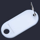Key Ring Tags(100pcs white) M7J2