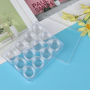 12 Pcs Contact Lens Box Holder Set Portable Clear Eyewear Bag Container Ca3C