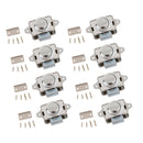 8pcs Push Button Drawer Catch Lock Latch for Motorhome RV Boat Door New