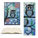 DIY Owl Special Shaped Diamond Painting 50 Page A5 Sketchbook Notebook Gift