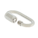Stainless Steel 316 Quick Links Oval Carabiner Cable Shackle Connector 4mm