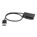 USB 3.0 to 7+6 13pin Slimline Sata Adapter for Laptop Cd DVD Rom Optical Drive