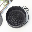 Creative Mosquito Coil Stand Mosquito Coil Box with Lid Fireproof Home Indo F4K3