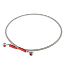 90cm Long Gray Metal Motorcycle Motorbike Brake Line Cable 10mm