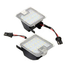 2x LED Under Side Mirror Puddle Lights for Ford C-Max Focus Kuga Escape