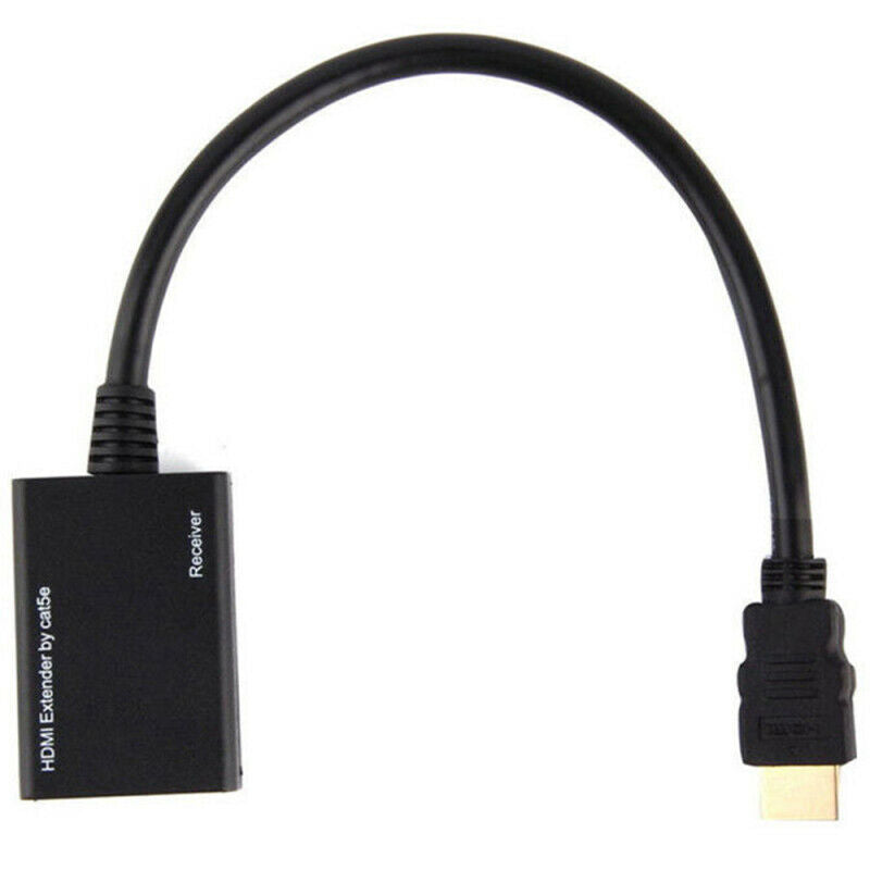 30m 1080P HDMI Over CAT5e CAT6 1.65Gbps 165MHz Cable Ethernet Repeater Extender