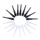100pcs/set 2BA/6mm Groove 28/25/23/20mm Soft Dart Points And Electronic Da OZ