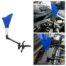 Universal Automotive Car Engine Oil Funnel Kit Rapid Refilling Easy To Clean