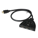 3 Port HDMI Splitter Cable 1080/4K Switch Switcher HUB Adapter for HDTV Xbox