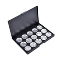 15 x 26mm Empty Eyeshadow Panel Aluminum Palette Pans Removable Makeup T SE