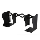The Freedom To Adjust Bookshelf Large Metal Bookend Desk Holder Stand for B