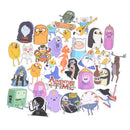 30Pcs/Bag Adventure Time Cartoon Stickers Luggage SkateboardLaptopStickersToy-u