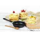 Mini frying pan 12 cm round fried egg pan braising pan kitchen cookware