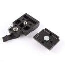 Quick Release Plate Clamp Adapter For Manfrotto 200PL-14 323 System RC2 Tri S3D4