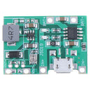 Li-ion 18650 3.7V 4.2V Battery Charger Board DC-DC Step Up Boost Mod JR