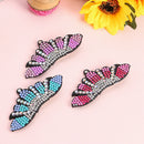3pcs Crown Shape DIY Full Drill Diamond Painting Hair Clip Women Hairpins