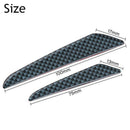 4x Anti-collision Trim Carbon Fiber Car Door Edge Guard Strip Protector Bumper U