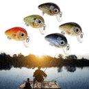 Crankbait Fishing Lure Artificial Bait Hard Floating Fishing Wobbler T Bass B1E9