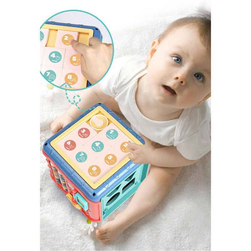 Geometry Shape Match Fine Motor Skills Recognition Toys Board Game  for Baby
