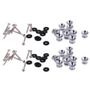 20 Pieces Acoustic Guitar Strap Locks Straplocks Button For Electric Bass