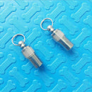 Pet Dog Puppy Animal ID Address Name Label Tag Barrel B4H1 Anti- Collar Los J6W8