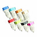 Dual USB Port 2.1A Compact Fast Car Charger Tablets Rapid Quick Char Phones M5A7