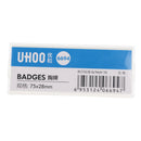 Simple Decent ID Badge Holder Name Badge Name Tag Holder &Pin Waterproof L