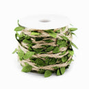 10M Simulation Green Leaves Weaving Rope Diy Wedding Birthday Wedding Decor