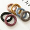 5PCS Elastic Rubber Girl Hair Ties Band Rope Ponytail Holder Fashion Scrunchie