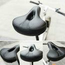Wide Big Bicycle Saddle Seat Big Bum Soft Extra Comfort Pad Cushion Gel A0F2
